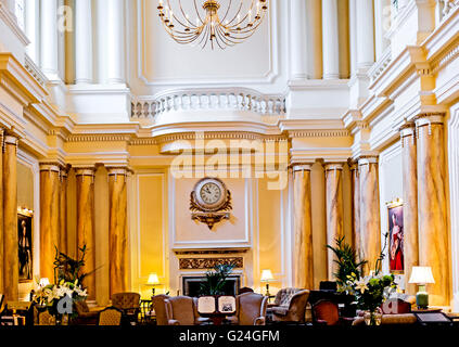 Eastbourne, Grand Hotel, Lobby Stockfoto