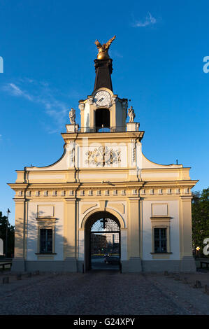 Architektur. Tor der Branicki Palast in Bialystok, Polen. Stockfoto