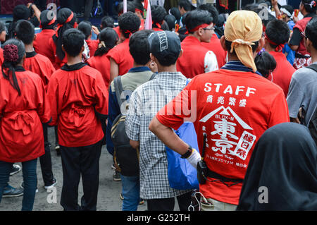 Little Tokyo Ennichisai Japan Festival. Blok M, Jakarta, Indonesien Stockfoto