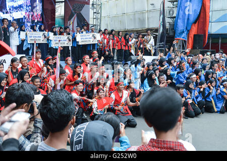 Little Tokyo Ennichisai Japan Festival. Blok M, Jakarta, Indonesien Stockfoto
