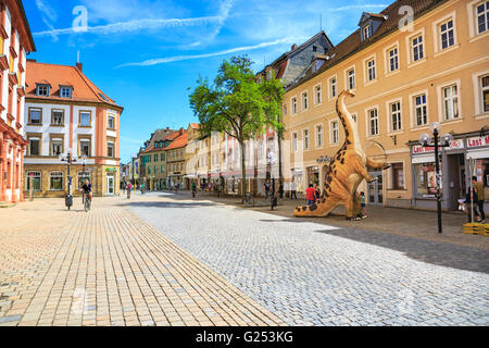 BAYREUTH, Deutschland - ca. MAI 2016: Bayerische Stadt Bayreuth im Sommer. Bayreuth, Deutschland Stockfoto