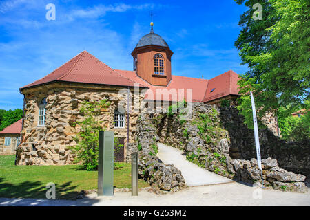 BAYREUTH, Deutschland - ca. MAI 2016: Hermitage altes Schloss mit einem Park in Bayreuth, Deutschland Stockfoto