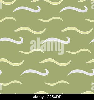 Vektor nahtlose Textur. Das Muster der abstrakte Wellen. Stock Vektor