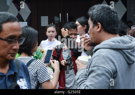 Little Tokyo Ennichisai Japan Festival. Blok M, Jakarta, Indonesien Stockfoto