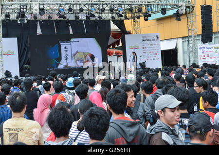 Little Tokyo Ennichisai Japan Festival. Blok M, Jakarta, Indonesien Stockfoto