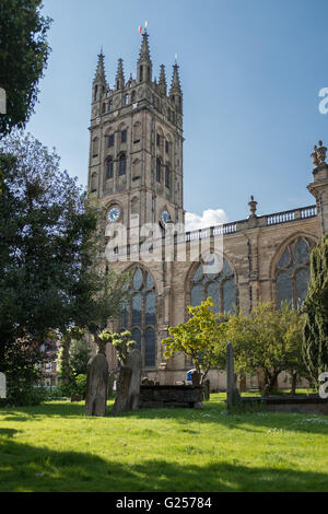 Str. Marys Kirche Warwick, Warwickshire, UK, Stockfoto