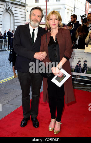 James Fleet und Jemma Redgrave, die Teilnahme an der UK Premiere von Liebe und Freundschaft an Curzon Mayfair, London. PRESSEVERBAND Foto. Bild Datum: Dienstag, 24. Mai 2016. Bildnachweis sollte lauten: Ian West/PA Wire Stockfoto