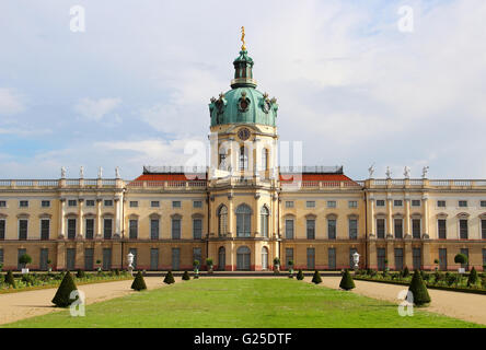 Charlottenburger Schloss und Garten in Berlin, Deutschland Stockfoto