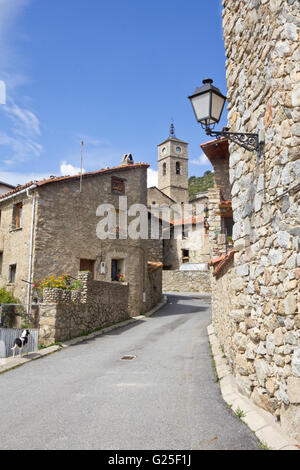 Aransa, typische Dorf Berg von Cerdanya, Katalonien (Spanien) Stockfoto