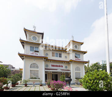 Cao Dai Tempel, Da Nang, Vietnam Stockfoto