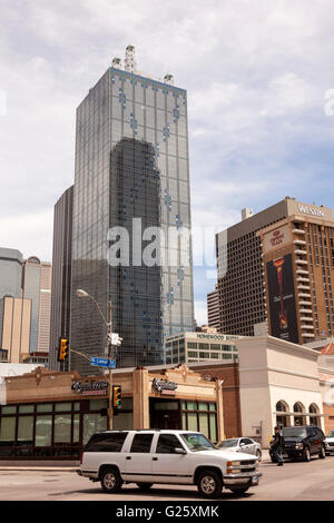 Straße in Dallas, USA Stockfoto