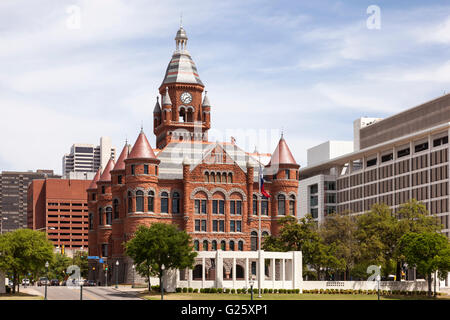 Historischen Gerichtsgebäude in Dallas, USA Stockfoto