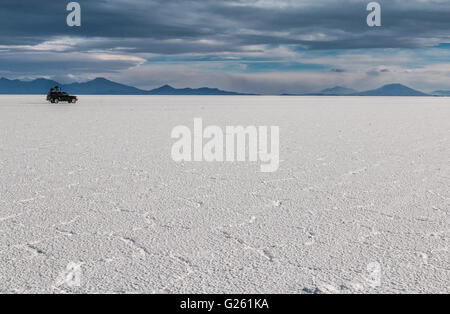 Salar Uyuni in Bolivien Stockfoto