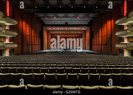 Salle Louis-Frechette Hall ist in der Grand Theatre de Quebec Kunstkomplex in Québec (Stadt), 6. April 2016 abgebildet. Grand Theatre Stockfoto