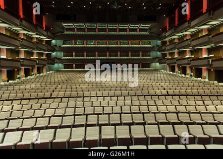 Salle Louis-Frechette Hall ist in der Grand Theatre de Quebec Kunstkomplex in Québec (Stadt), 6. April 2016 abgebildet. Grand Theatre Stockfoto