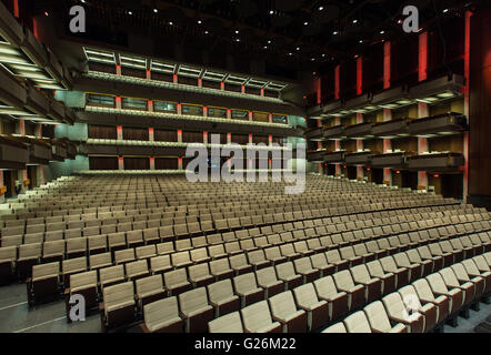 Salle Louis-Frechette Hall ist in der Grand Theatre de Quebec Kunstkomplex in Québec (Stadt), 6. April 2016 abgebildet. Grand Theatre Stockfoto