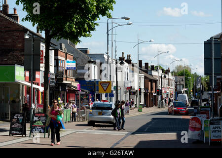 Höhenstraße, Beeston, Nottinghamshire, England, Vereinigtes Königreich Stockfoto