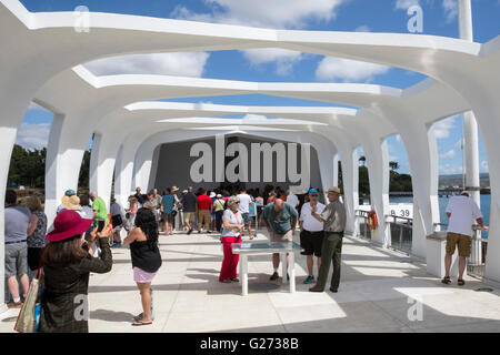 Pearl Harbour, Honolulu, Hawaii, USA, Freitag, 6. Mai 2016. Stockfoto