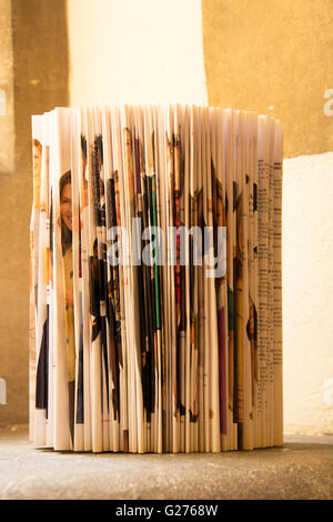 Einfache Buchkunst. Stockfoto