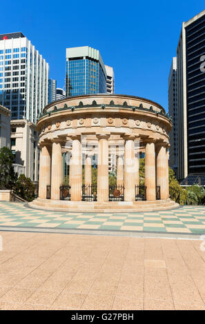 Schrein der Erinnerung, Anzac Square, Brisbane, Queensland, Australien Stockfoto
