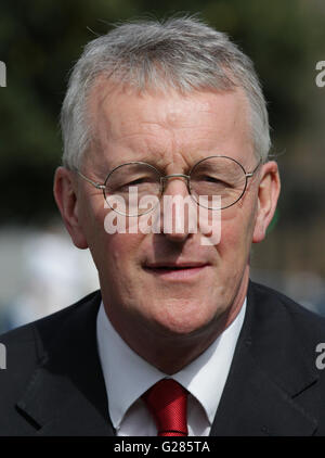 London, UK, 14. September 2015: Hilary Benn Schatten auswärtige Arbeitsminister in Westminster in London zu sehen Stockfoto