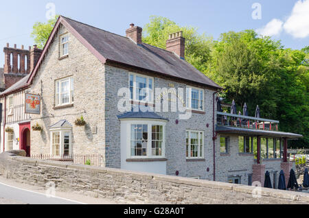 Die Charlton Arms Hotel und Restaurant in Ludlow, Shropshire Stockfoto