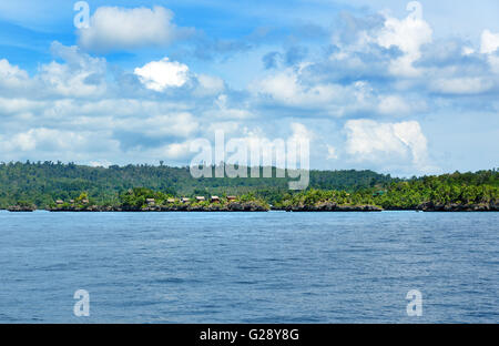 Togean Islands oder Togian Inseln im Golf von Tomini. Zentral-Sulawesi. Indonesien Stockfoto