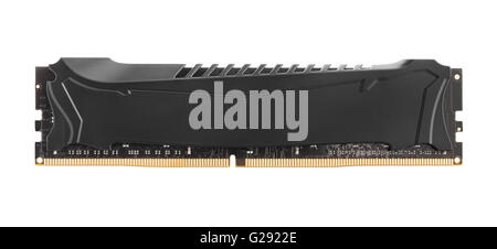 Arbeitsspeicher (RAM) isoliert Stockfoto