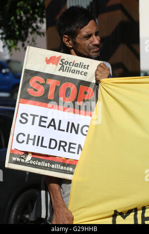 New South Wales, Australien. 26. Mai 2016. "Sorry Day Rallye – Bring das Kinderheim", organisiert von Großmütter gegen Umzüge NSW. Bildnachweis: Richard Milnes/Alamy Live-Nachrichten Stockfoto