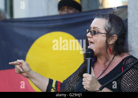 New South Wales, Australien. 26. Mai 2016. "Sorry Day Rallye – Bring das Kinderheim", organisiert von Großmütter gegen Umzüge NSW. Bildnachweis: Richard Milnes/Alamy Live-Nachrichten Stockfoto