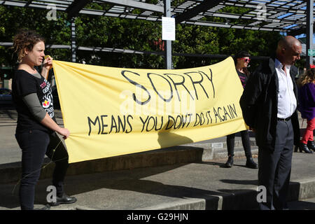 New South Wales, Australien. 26. Mai 2016. "Sorry Day Rallye – Bring das Kinderheim", organisiert von Großmütter gegen Umzüge NSW. Bildnachweis: Richard Milnes/Alamy Live-Nachrichten Stockfoto