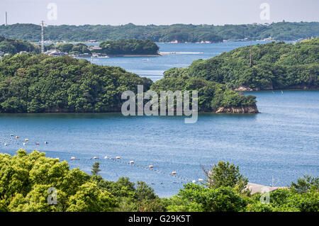 Shima, Japan. 27. Mai 2016. Blick auf die vor-Bucht in der Nähe von Ise Shima wo des G7-Gipfels in Shima, Japan, 27. Mai 2016 stattfindet. Staats- und Regierungschefs der sieben führenden Industrienationen (G7) trafen sich am dem 42. G7-Gipfel vom 26. zum 27. Mai 2016. Foto: Michael Kappeler/Dpa/Alamy Live News Stockfoto