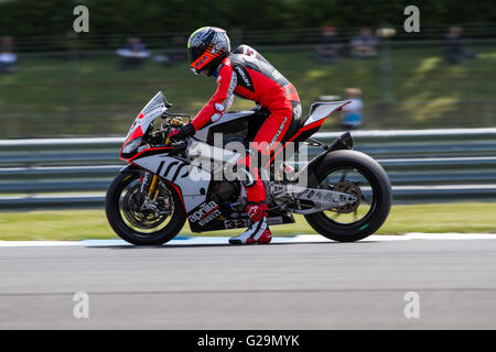 Donington Park, UK. 27. Mai 2016. World Superbike Acerbis UK Runde 7 in Donington Park #32 Lorenzo Savadori (ITA) - Team IODARACING TEAM Credit: Steven Reh/Alamy Live News Stockfoto