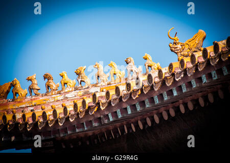 Peking Stadt - Aufnahmen von China Stockfoto