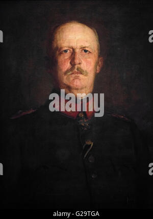 Walter Petersen (1862-1950), Porträt von Generaloberst Erich Ludendorff (1865-1937), Deutschland 1915. Stockfoto