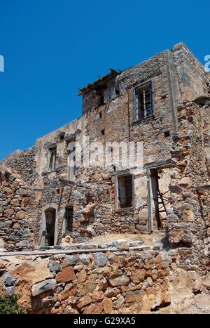 Ruine in Griechenland Stockfoto