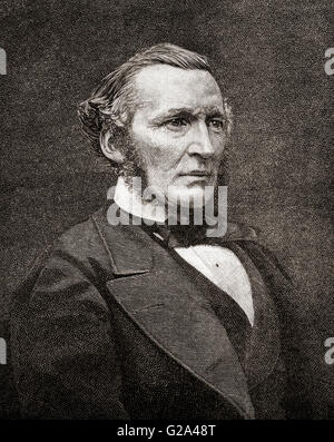 Hugh McCalmont Cairns, 1. Earl Cairns, 1819 – 1885.  Britischer Staatsmann, Lord Chancellor of Great Britain. Stockfoto