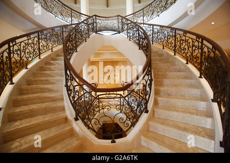 Treppe im Cascade Wellness- und Lifestyle-Resort, Lagos, Portugal Stockfoto