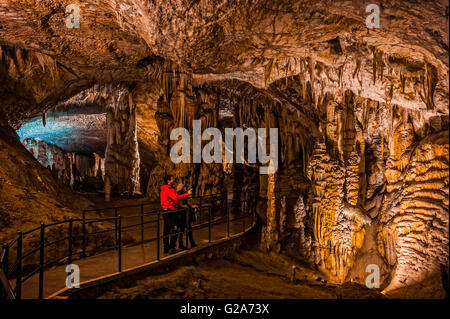 Slowenien-Küste und Kars Postojna Höhle Park Stockfoto