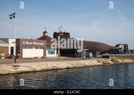 U-11, u-Boot-Museum Burgstaaken, Insel Fehmarn, Schleswig-Holstein, Deutschland Stockfoto