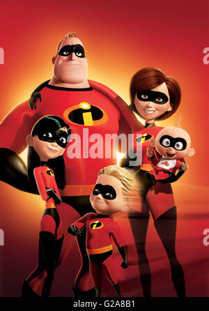 THE INCREDIBLES (2004) BRAD BIRD (DIR) MOVIESTORE SAMMLUNG LTD Stockfoto