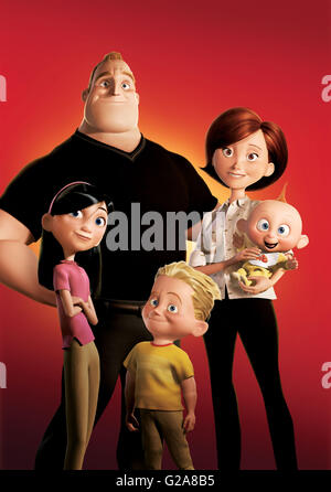 THE INCREDIBLES (2004) BRAD BIRD (DIR) MOVIESTORE SAMMLUNG LTD Stockfoto