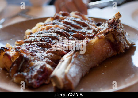 Beef Steak Grill Aranda del Duero, Burgos. Spanien Stockfoto