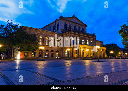 Senken Sie Hannover Opernhaus Hannover (Hannover), Niedersachsen, Deutschland Stockfoto