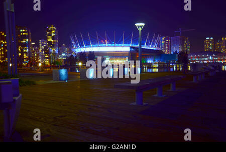 BC-Platz im False Creek, BC, Vancouver, Kanada 4 Stockfoto