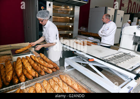 Französisches Brot Festival 2016 in Paris, Fête du pain 2016 À Paris Stockfoto