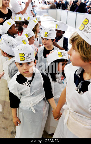 Französisches Brot Festival 2016 in Paris, Fête du pain 2016 À Paris Stockfoto