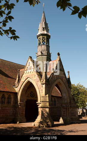 Long Eaton Friedhof Kapelle, Derbyshire, England, UK Stockfoto