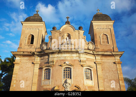 Sao Pedro Dos Clerigos Kirche, Mariana, Minas Gerais, Brasilien Stockfoto