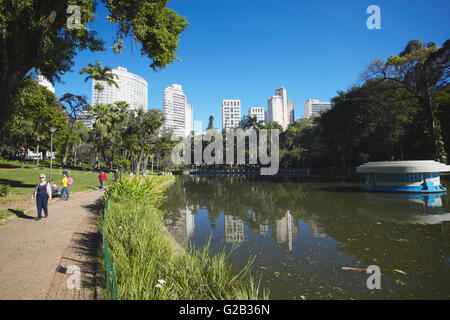 Parque Municipal, Belo Horizonte, Minas Gerais, Brasilien Stockfoto